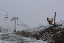 La primera nevada del otoo 2016