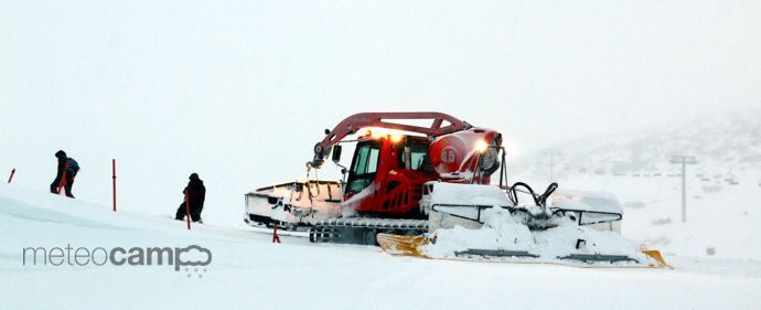 35 - 40  cm de nieve nueva en Alto Campoo