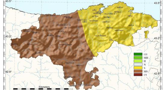 Abril 2017 en Cantabria, clido en general, y seco o muy seco