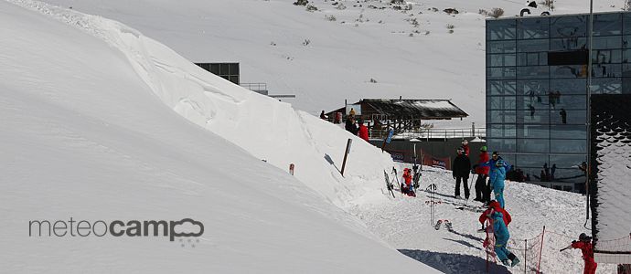 Alto Campoo bate el rcord de registros de nieve de este siglo