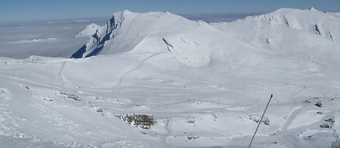 Condiciones actuales nieve montaa en Campoo