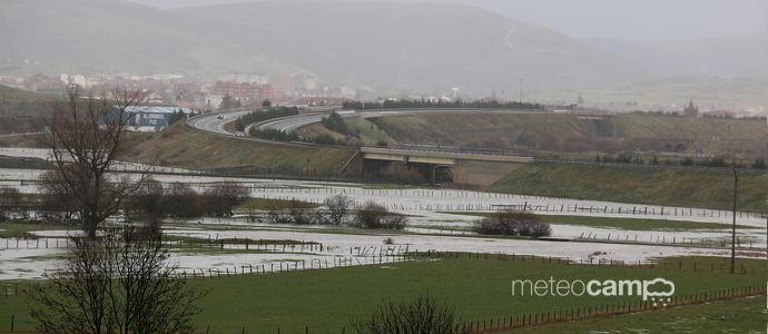 Crecida de los ros Camesa e Izarilla