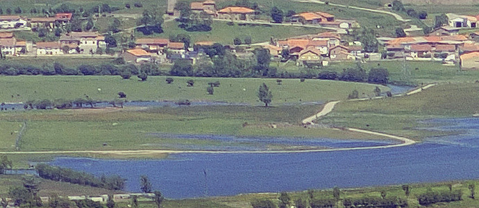 El Embalse del Ebro supera las medias historicas.