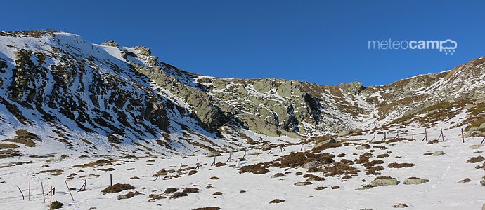 El puente de la Constitucin sin nieve para esquiar en Alto Campoo