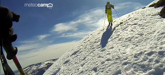 Esqu de travesa desde Braavieja a La Concilla en Sejos y vuelta por el Cordel hasta Abiada