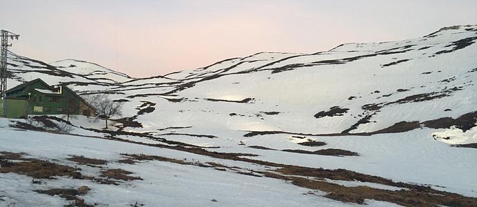 Estacin de montaa de Lunada, el desafo a las precipitaciones