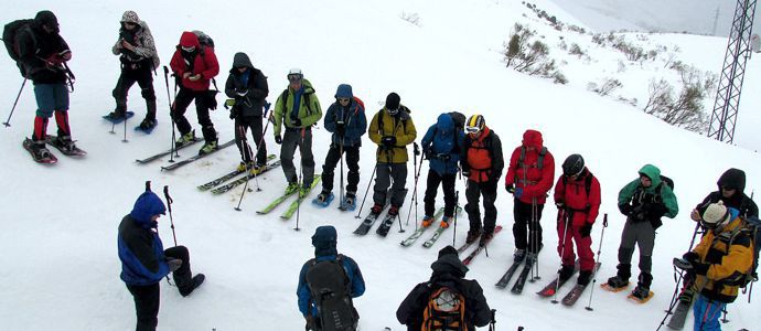 Impartido con xito el Curso de Seguridad en Terreno de Aludes