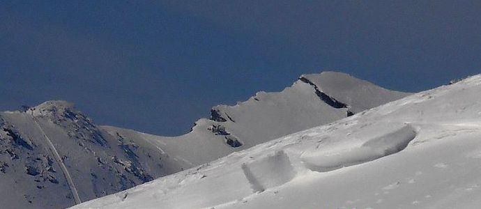 Importantes aludes de placa en la zona de Alto Campoo