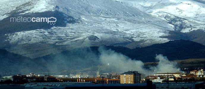 Incendio en Reinosa en  Travesa Carretas el da 9 de Noviembre de 2017