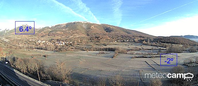 Inversin trmica severa en el valle de Campoo