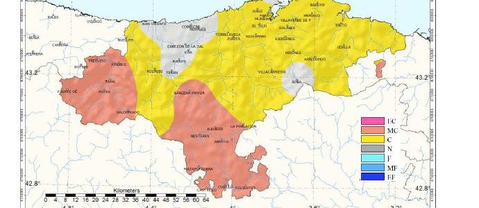 Julio de 2017 en Cantabria, clido y seco en general