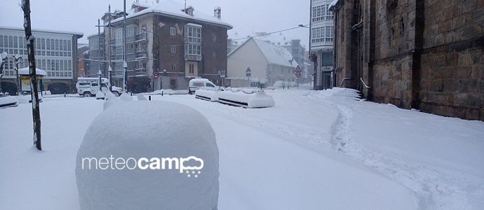 Ms de 30 cm en Reinosa,  55 cm en Alto Campoo en las ltimas 24 horas