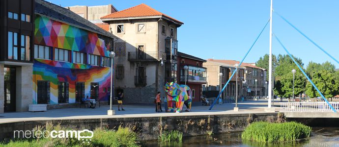 Mucho calor hoy en el sur de Cantabria, 38.1 en Polientes