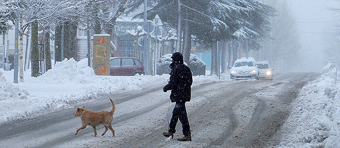 Nieve y viento para empezar Febrero 2019