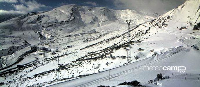 Nueve das consecutivos con registros de nieve en Alto Campoo. Estos son los espesores