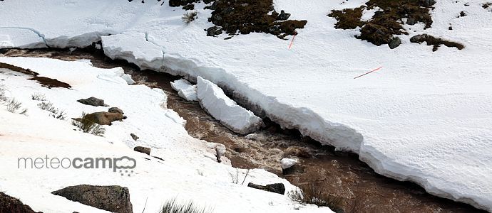 Se funden 21 cm de nieve en dos das en Alto Campoo 