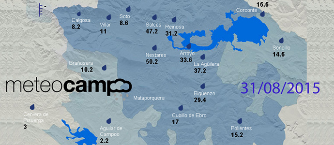 Tormentas fin de Agosto 2015