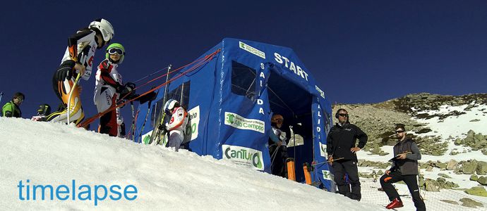 Vdeo timelapse Trofeo Coca Cola de esqu | Alto Campoo 2017