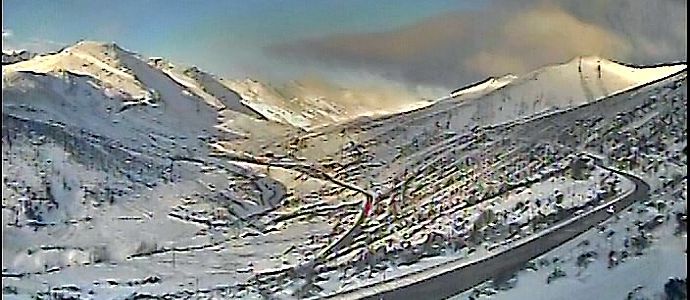 Vuelve a nevar en  Alto Campoo 26 das despus de la ltima nevada