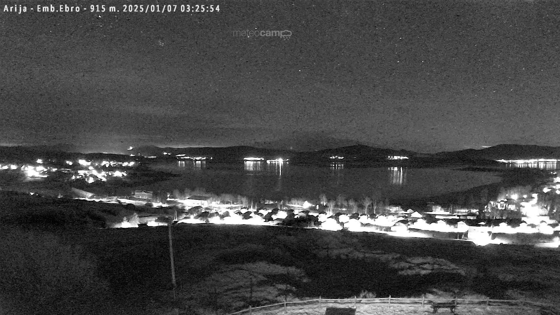 Webcam Arija | Embalse Ebro